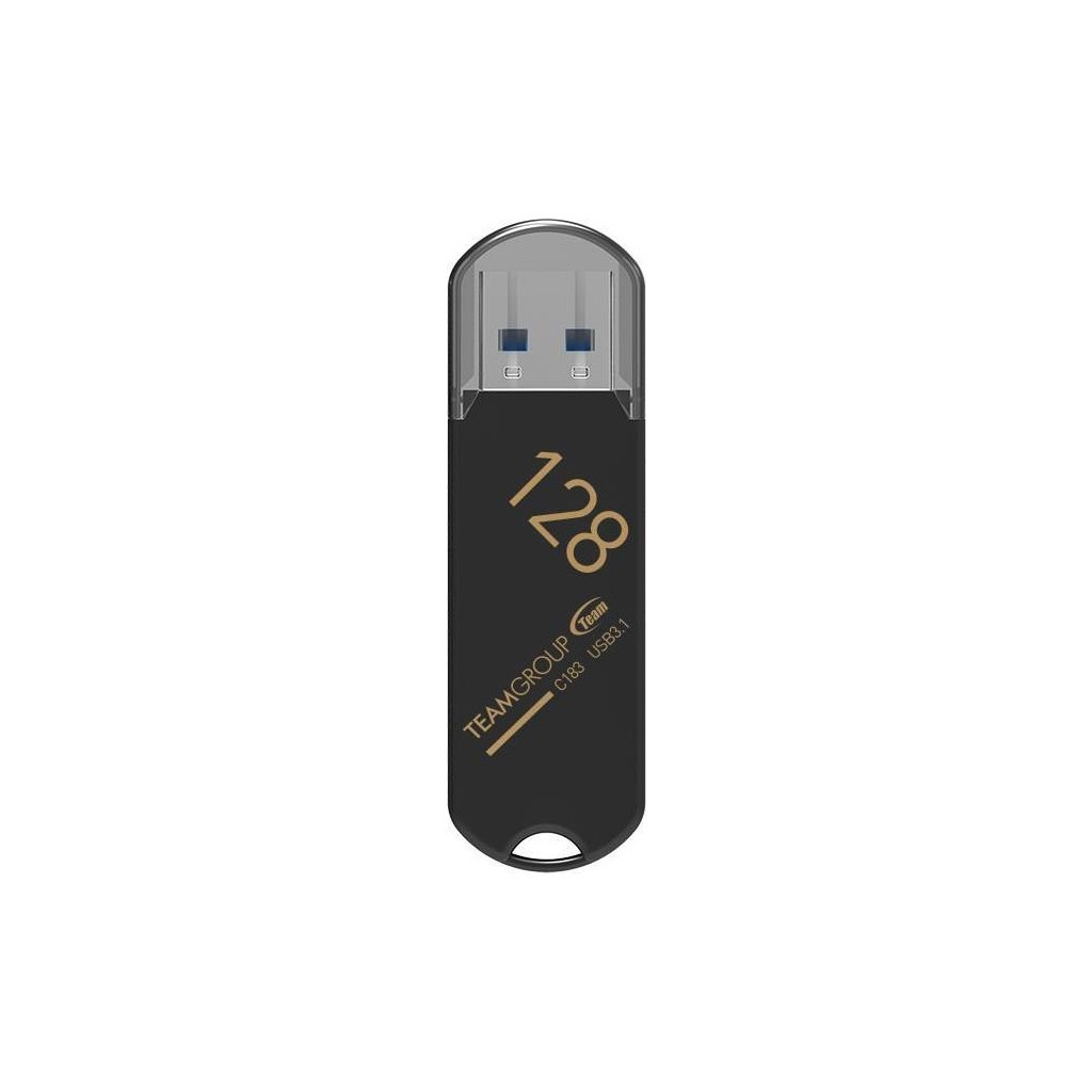 USB флеш накопичувач Team 128GB C183 Black USB 3.1 (TC1833128GB01)