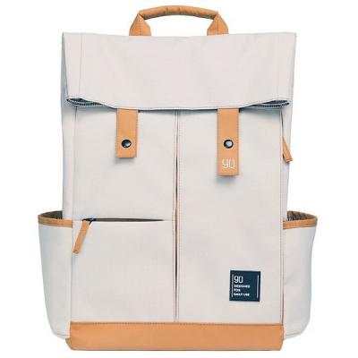 Рюкзак туристичний Xiaomi RunMi 90 Points Vitality Backpack Beige (6972125143358)