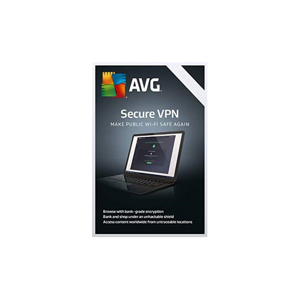 Антивірус AVG Secure VPN 1 computers 2 year (AVG-SVPN-2Y)