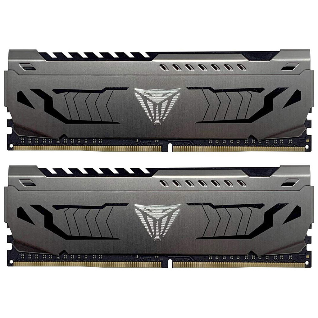 Модуль пам'яті для комп'ютера DDR4 16GB (2x8GB) 3733 MHz Viper Steel Gray Patriot (PVS416G373C7K)