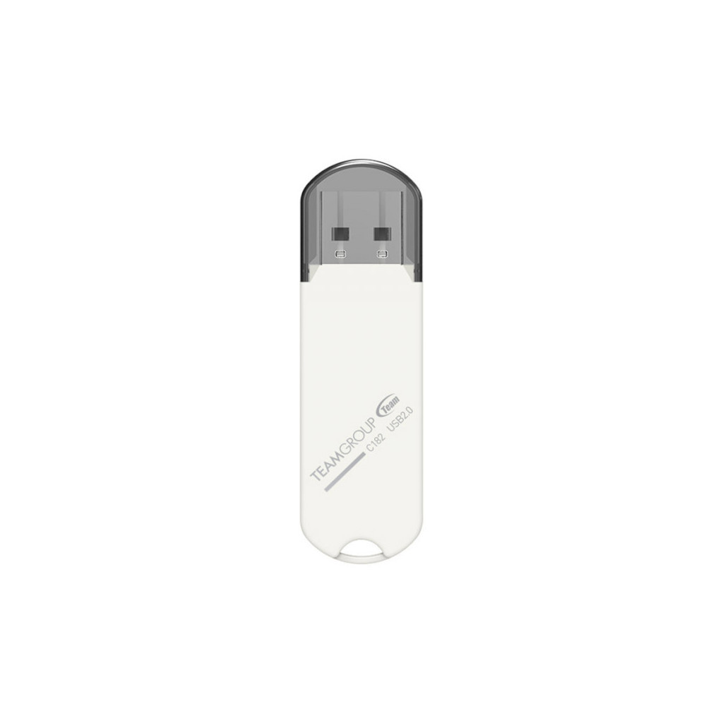 USB флеш накопичувач Team 16GB C182 White USB 2.0 (TC18216GW01)