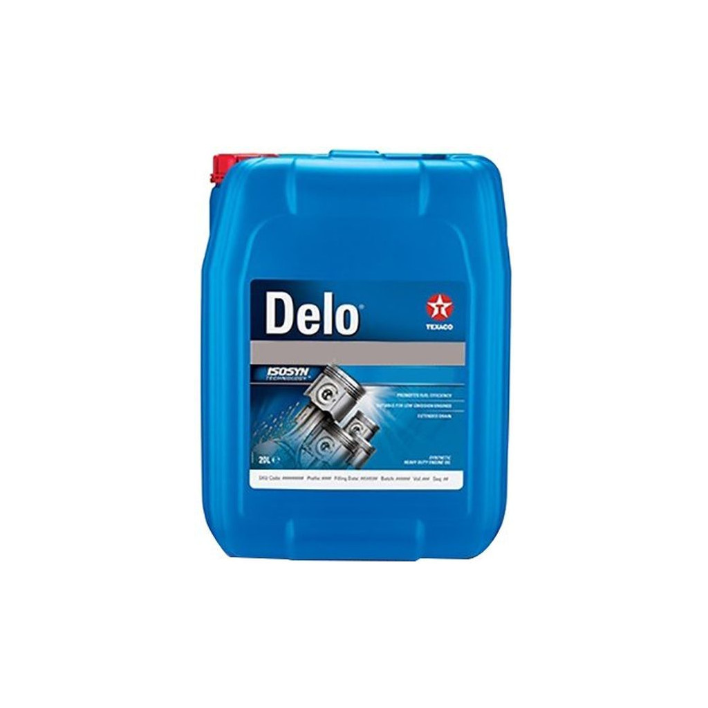 Трансмісійна олива Texaco DELO Gear TDL 80W90 20л (6917)