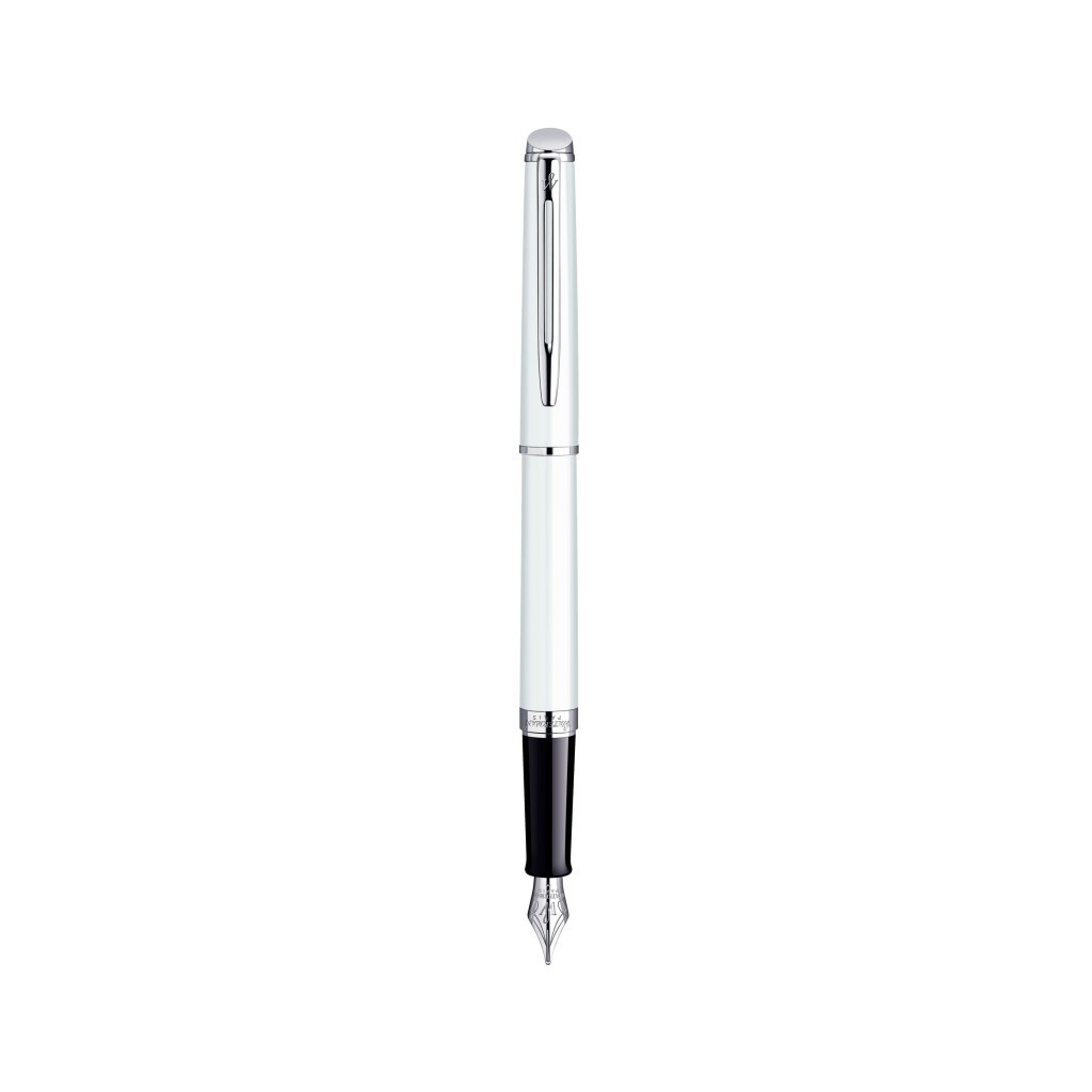 Ручка пір'яна Waterman HEMISPHERE White CT  FP F (12 062)