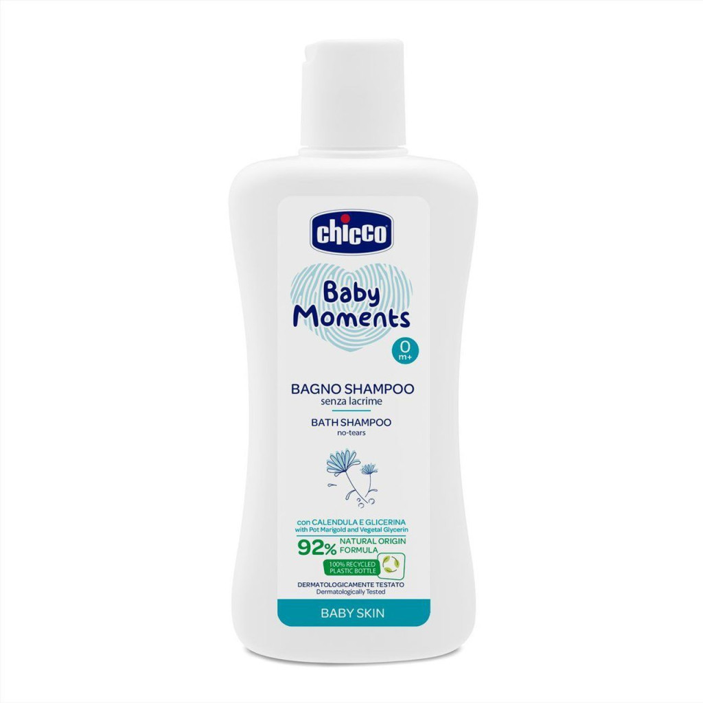 Дитячий шампунь Chicco Без Сліз Baby Moments, 200 мл (10590.00)