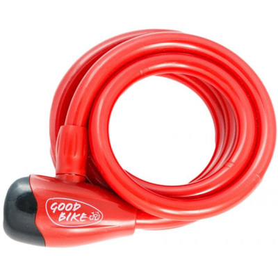 Замок велосипедний Good Bike Security Lock 12 x 1500 мм Red (92758R-IS)