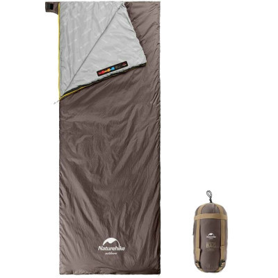 Спальний мішок Naturehike Summer LW180 NH21MSD09 XL Brown (6927595777985)