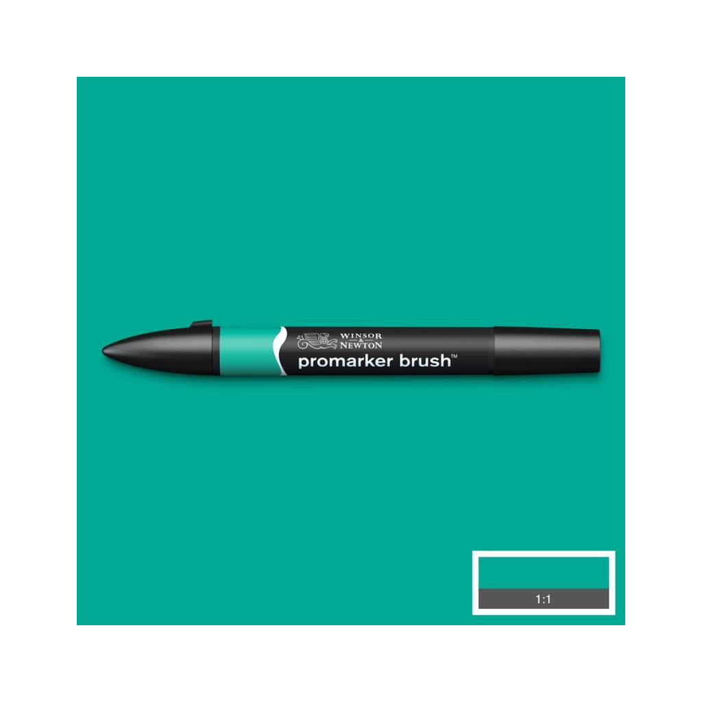 Маркер Winsor&Newton двосторонній Brushmarker, (G956) Океанічний (884955042960)