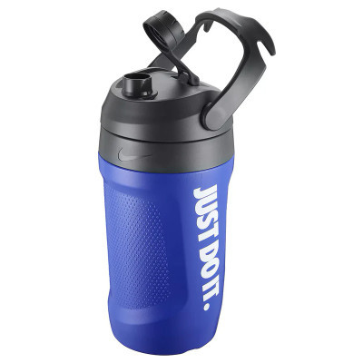 Пляшка для води Nike Fuel Jug 64 OZ синій, чорний 1893 мл N.100.3111.476.64 (887791410825)