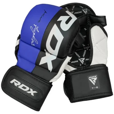 Рукавички для MMA RDX T6 Plus Rex Blue L (GGR-T6U-L+)