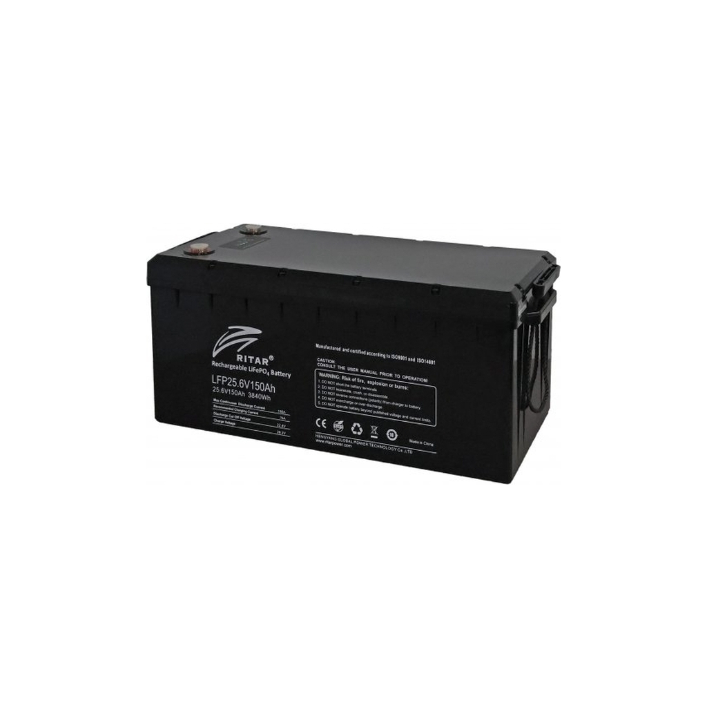 Батарея LiFePo4 Ritar 25.6V 150Ah (LFP25.6V150Ah G2)