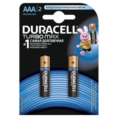 Батарейка Duracell TURBO AAA LR03 * 2 (5000394069213 / 81484985)