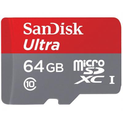 Карта пам'яті SanDisk 64GB microSDXC Class 10 UHS-I (SDSDQUAN-064G-G4A)