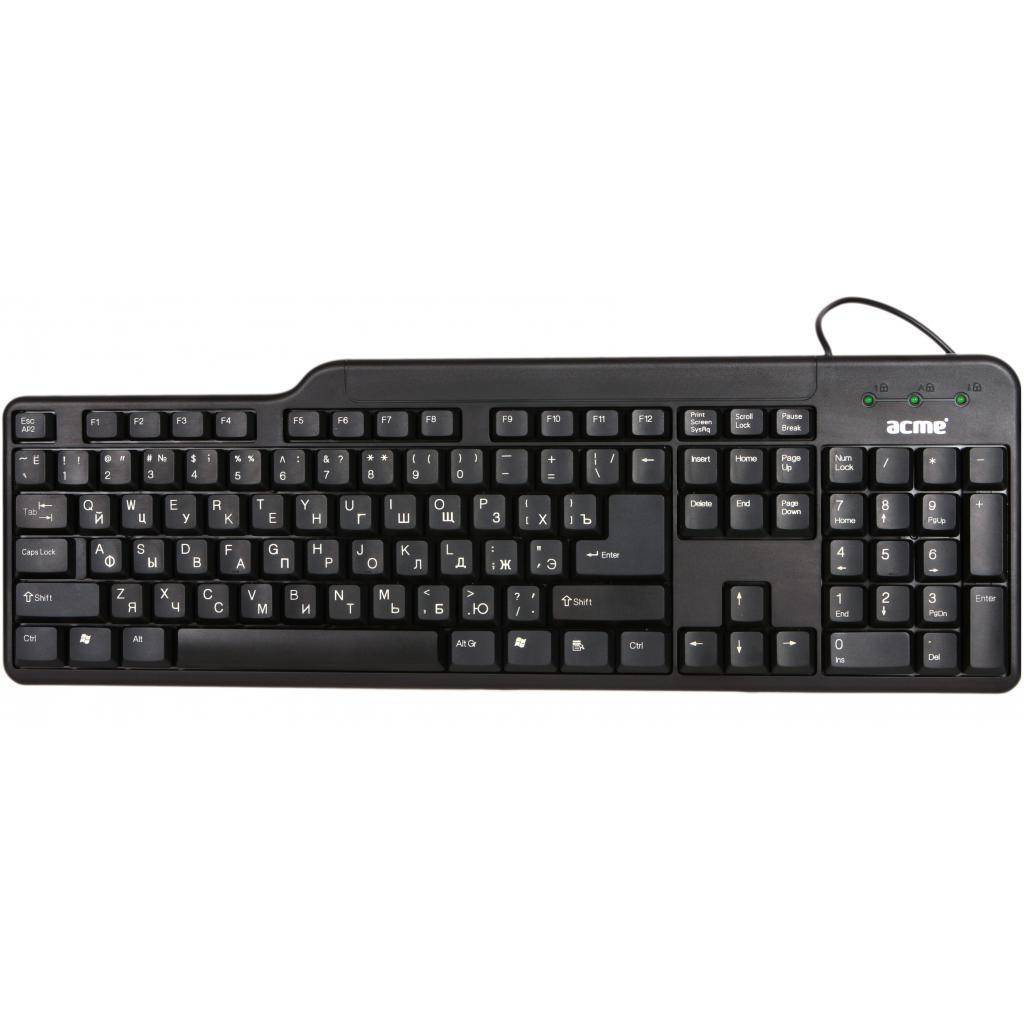 Клавіатура ACME KS02 Standard Keyboard (4770070866146)