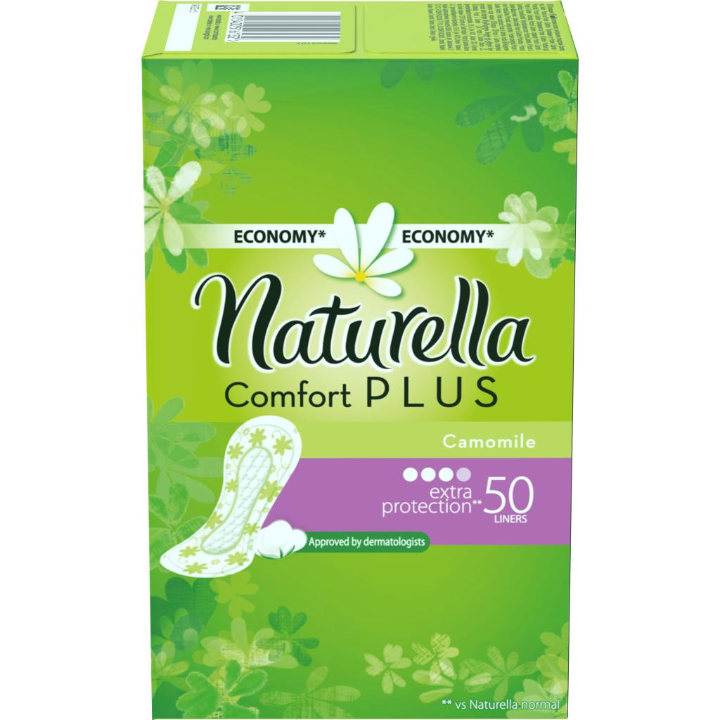 Щоденні прокладки Naturella Сamomile Plus 50 шт (4015400516132)