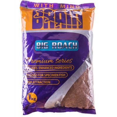 Прикормка Brain fishing PREMIUM BIG ROACH (большая плотва) 1 kg (1858.30.01)