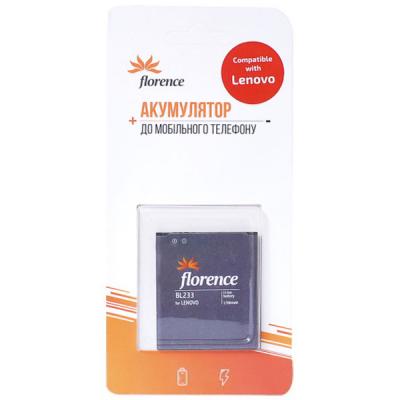 Акумуляторна батарея для телефону Florence Lenovo BL233 2500mAh (IR0897)