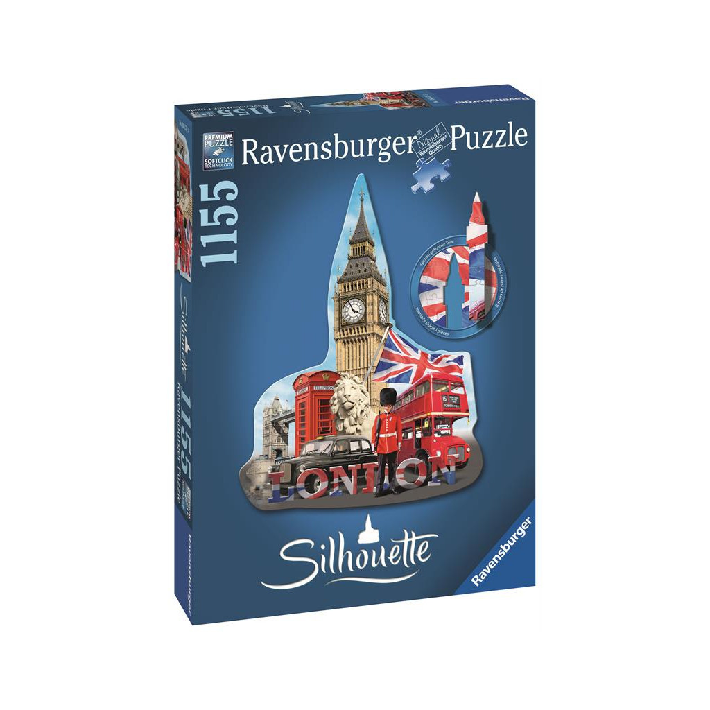 Пазл Ravensburger Силует-пазл Біг-Бен