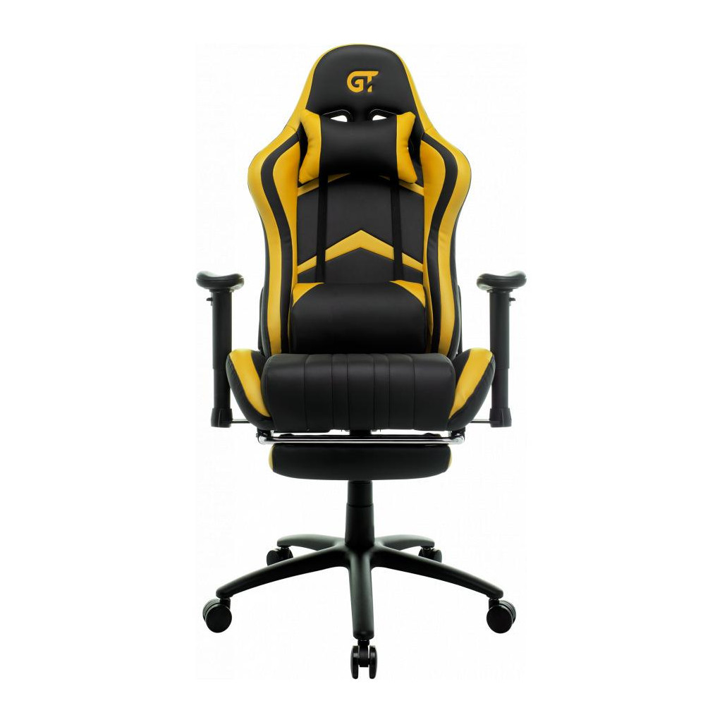 Крісло ігрове GT Racer X-2534-F Black/Yellow