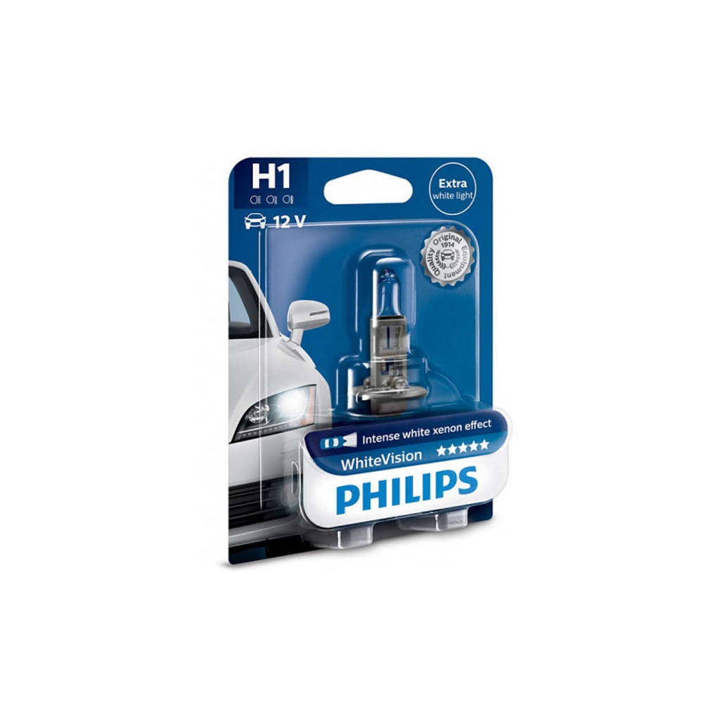 Автолампа Philips галогенова 55W (12258WVUB1)