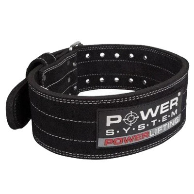 Атлетичний пояс Power System Power Lifting PS-3800 Black M (PS-3800_M_Black_Black)