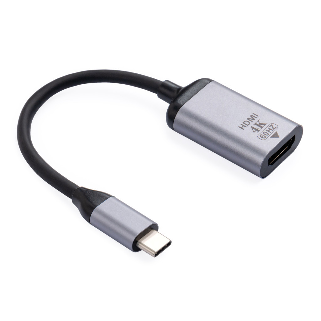 Перехідник Type-C Male to HDMI 2.0 4K60Hz Vinga (VCPATCHDMI2)