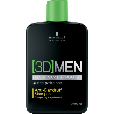 Шампунь Schwarzkopf Professional [3D]MEN проти лупи 250 мл (4045787264449)