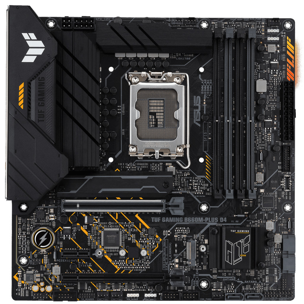 Материнська плата ASUS TUF GAMING B660M-PLUS D4