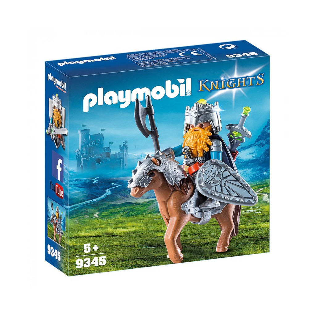 Конструктор Playmobil Бойовий гном на поні (6335865)