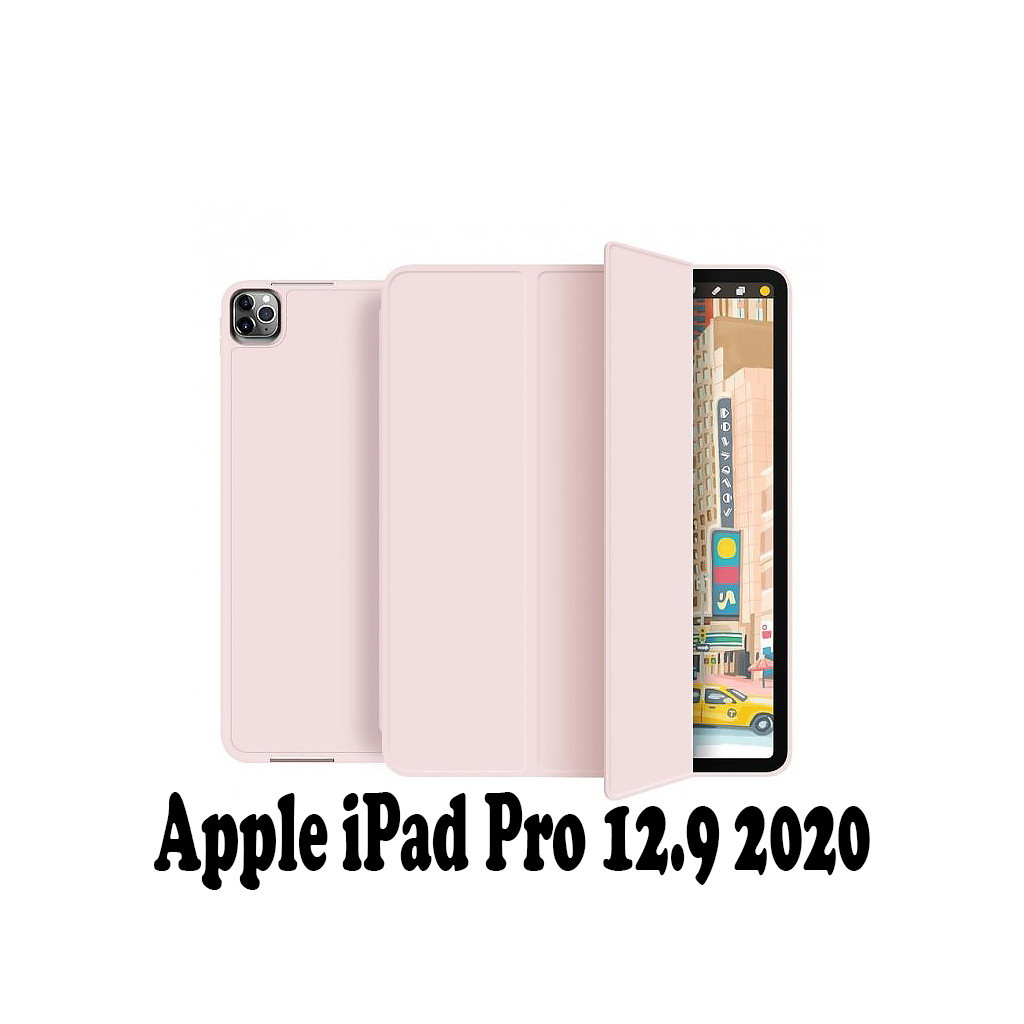 Чохол до планшета BeCover w/Apple Pencil Mount Apple iPad Pro 12.9 2020/21/22 Pink (707532)