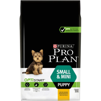 Сухий корм для собак Purina Pro Plan Small&Mini Puppy з куркою та рисом 7 кг (7613035123366)