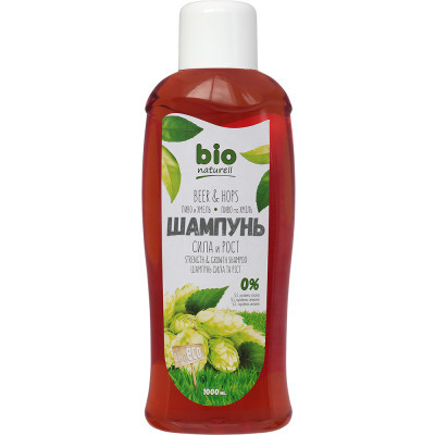 Шампунь Bio Naturell Пиво і хміль 1000 мл (4820168432637)