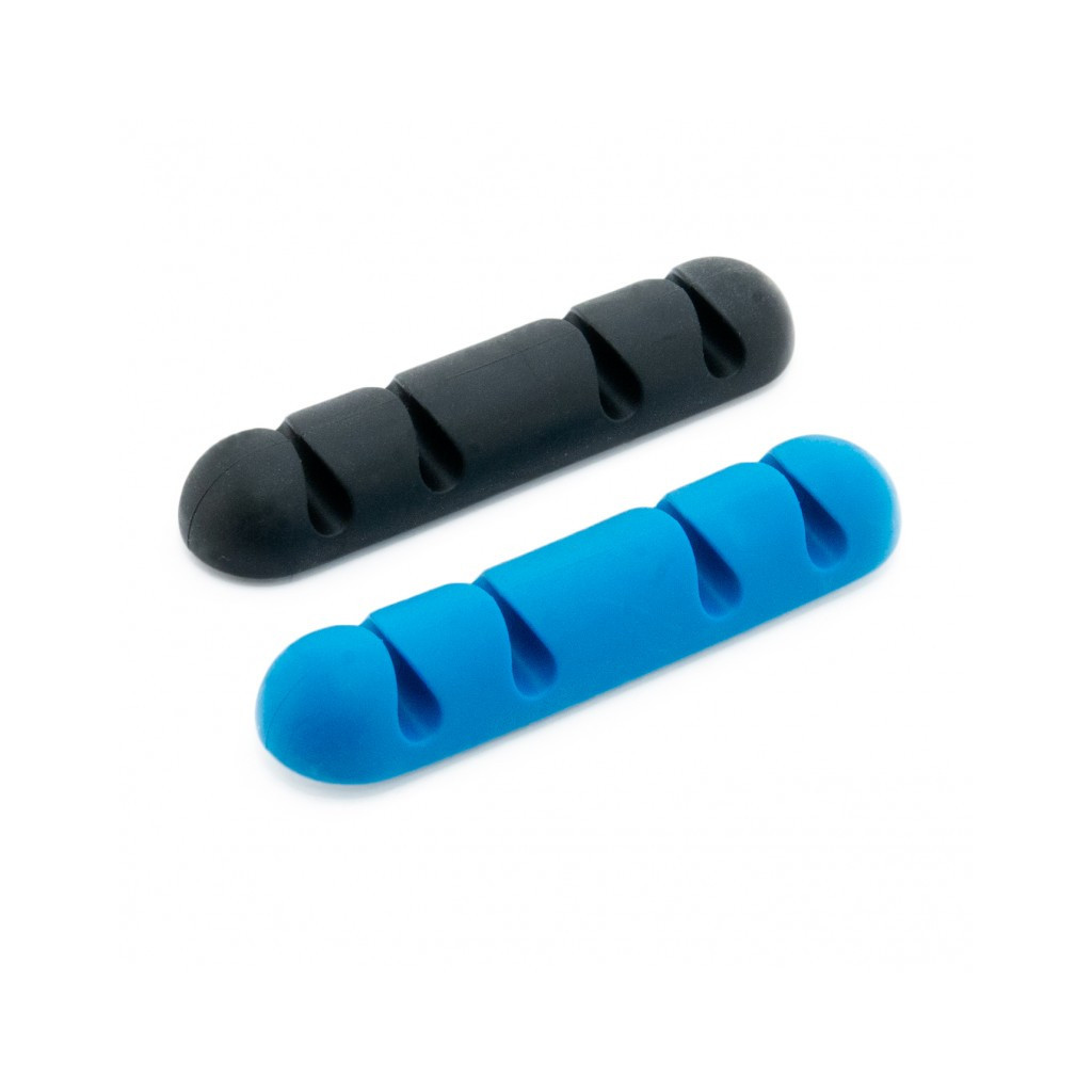 Тримач для кабелю Extradigital CC-957 Cable Clips, Black/Blue (KBC1700)