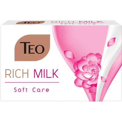 Тверде мило Teo Beauty Rich Milk Soft Care 90 г (3800024047381)