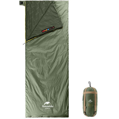 Спальний мішок Naturehike Summer LW180 NH21MSD09 M Light Green (6927595777930)