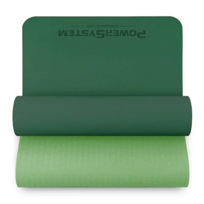 Килимок для йоги Power System PS-4060 TPE Yoga Mat Premium 183 х 61 х 0.6 см Green (4060GN-0)