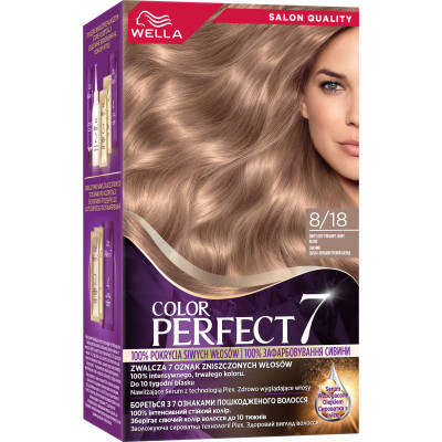 Фарба для волосся Wella Color Perfect 8/18 Сяючий світло-перламутровий блонд (4064666598390)