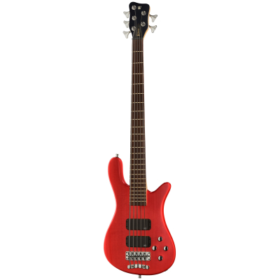 Бас-гітара Warwick RockBass Streamer Standard 5-String - Burgundy Red Transparent Satin (38414)