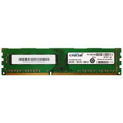 Модуль пам'яті для комп'ютера DDR3 4GB 1600 MHz Micron (CT51264BA160BJ)