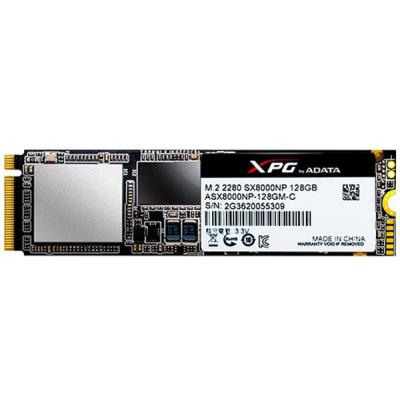 Накопичувач SSD M.2 2280 128GB ADATA (ASX8000NPC-128GM-C)