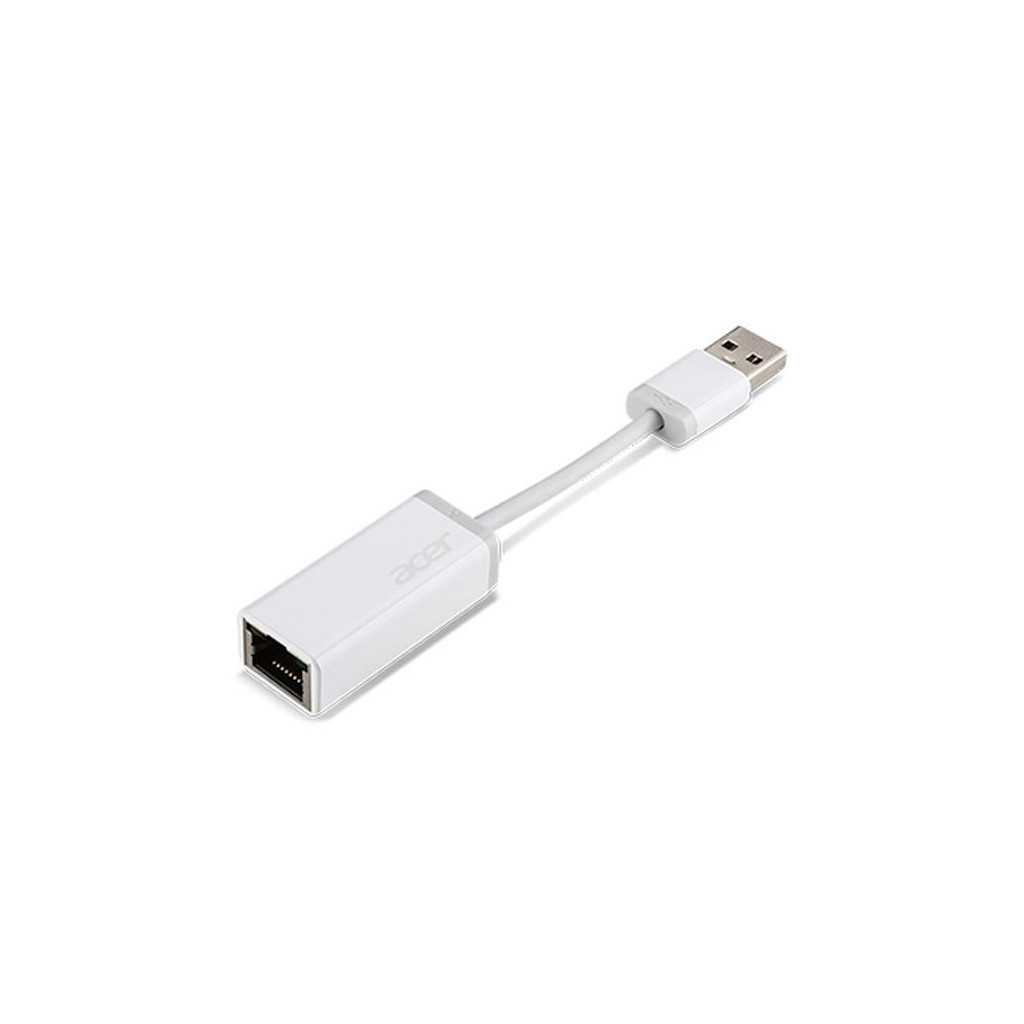 Перехідник Acer USB to Ehernet (RJ45) ACB541 white (NP.CAB1A.016)