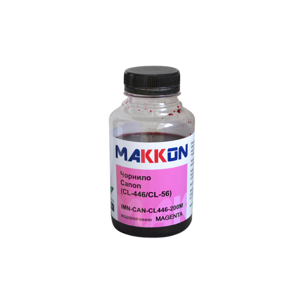 Чорнило Makkon Canon CL-446/CL-56 200 г magenta (IMN-CAN-CL446-200M)