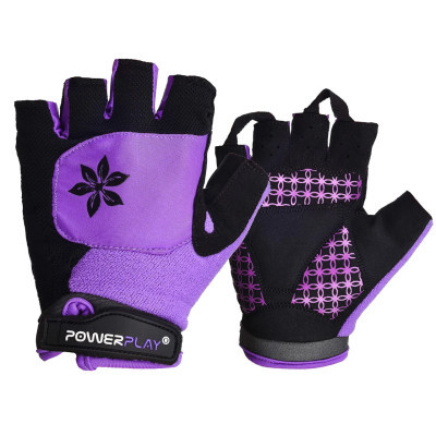 Велорукавиці PowerPlay Women 5284 Purple S (5284_S_Purple)