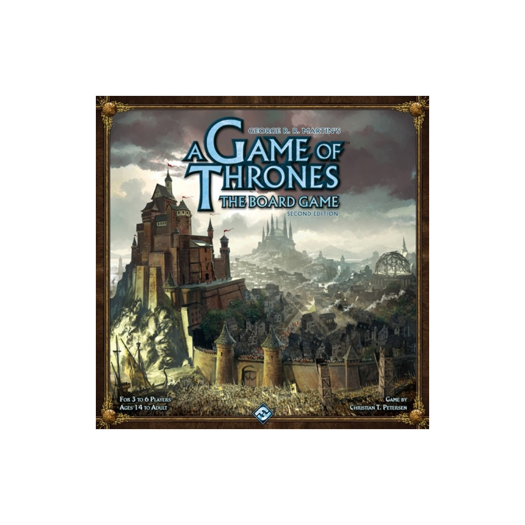 Настільна гра Fantasy Flight Games A Game of Thrones Boardgame 2nd Edition , англійська (9781589947207)