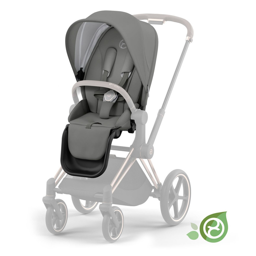 Набір текстилю для коляски Cybex Priam Pearl Grey (521003745)