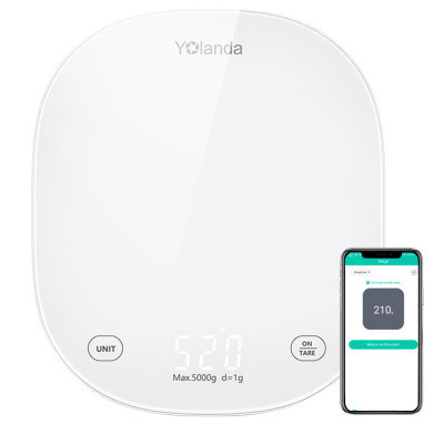 Ваги кухонні Yolanda Smart kitchen scale White (СК10А)