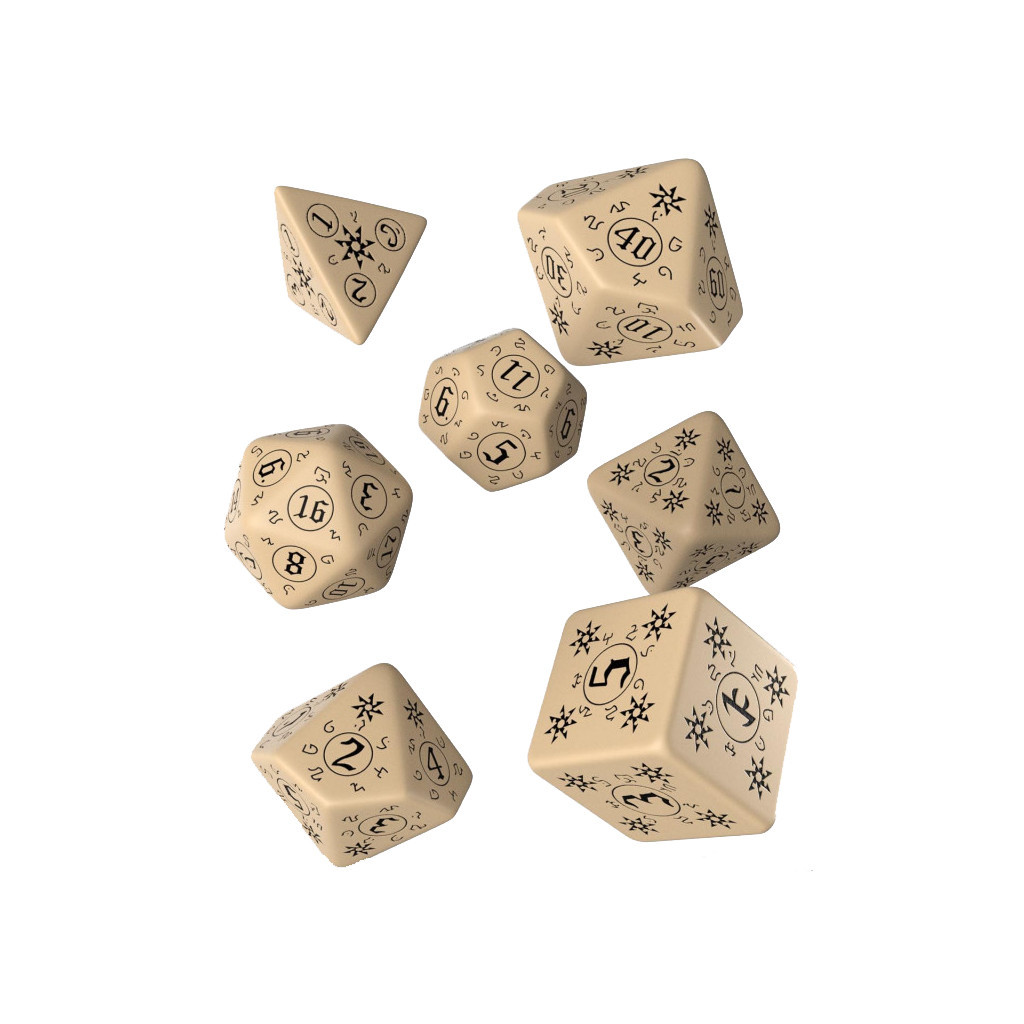 Набір кубиків для настільних ігор Q-Workshop Pathfinder Rise of Runelords Dice Set (7 шт) (SPAT18)