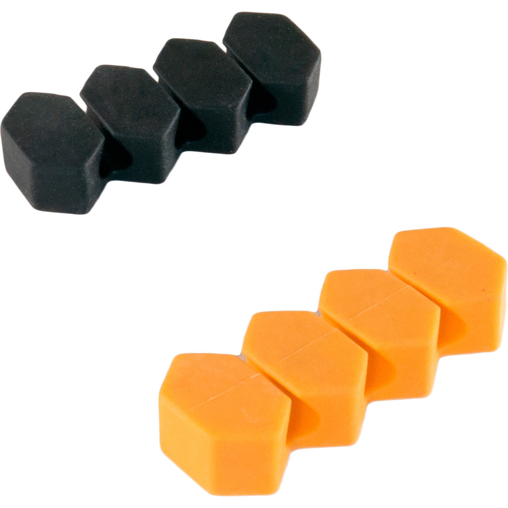 Тримач для кабелю Extradigital CC-963 Cable Clips, Black/Orange (KBC1804)