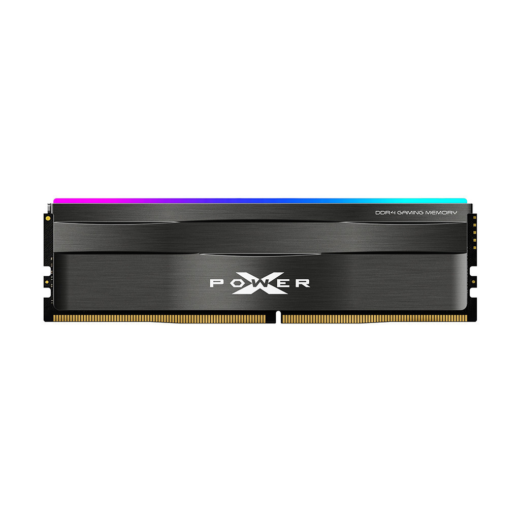 Модуль пам'яті для комп'ютера DDR4 16GB 2666 MHz XPOWER Zenith RGB Silicon Power (SP016GXLZU320BSD)