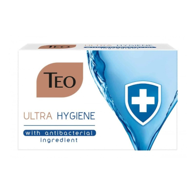 Тверде мило Teo Beauty Ultra Hygiene Antibacterial 90 г (3800024047411)