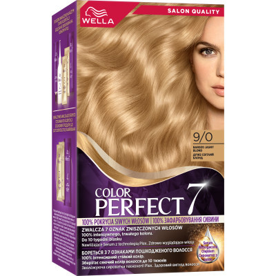 Фарба для волосся Wella Color Perfect 9/0 Дуже світлий блонд (4064666598406)